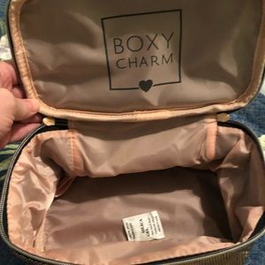 New! Gold Iridescent 9x4-1/2 Cosmetics Case